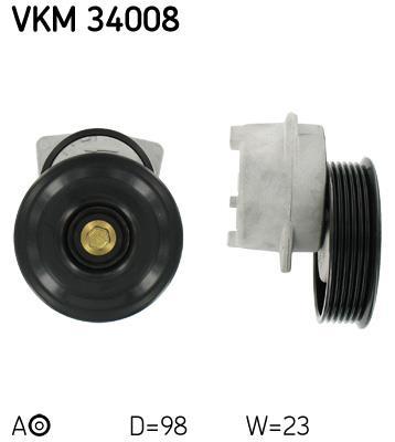 Rolo tensor da correia trapezoidal estriada SKF ref. VKM 34008